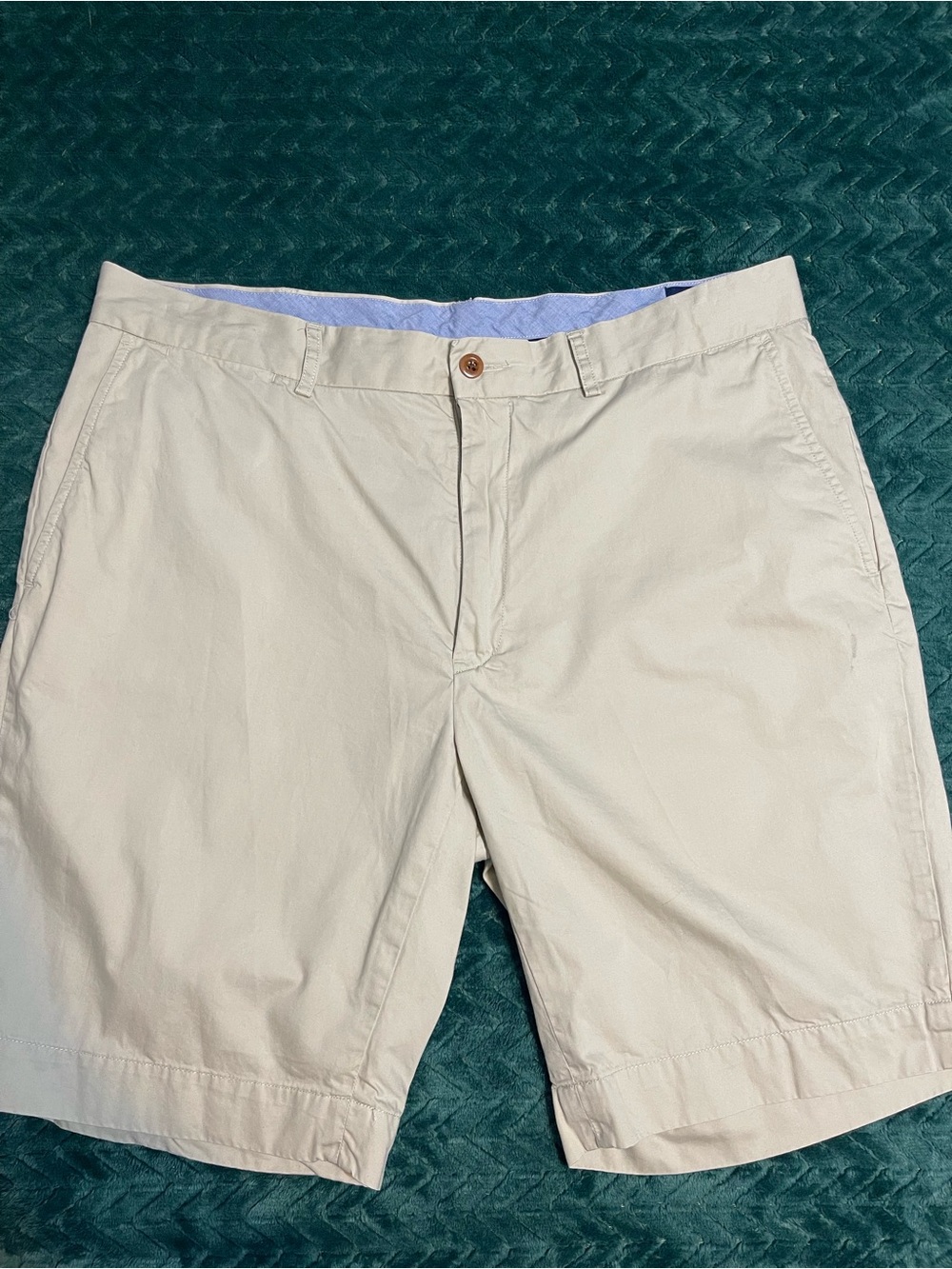 Cream Chino Shorts